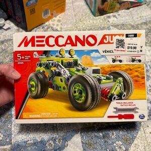 Meccano Junior 20105 3-in-1 Deluxe Pull-Back Buggy New in Box